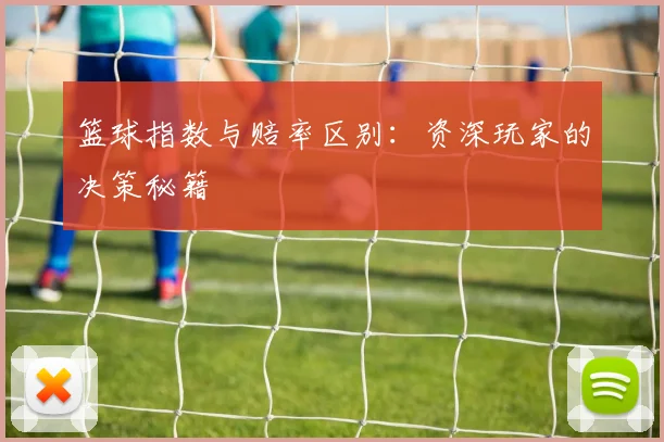 篮球指数与赔率区别：资深玩家的决策秘籍