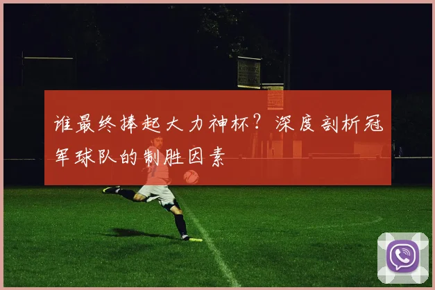 谁最终捧起大力神杯？深度剖析冠军球队的制胜因素