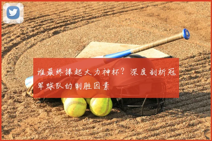谁最终捧起大力神杯？深度剖析冠军球队的制胜因素