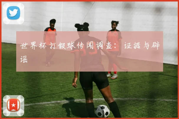 世界杯打假球传闻调查：证据与辟谣